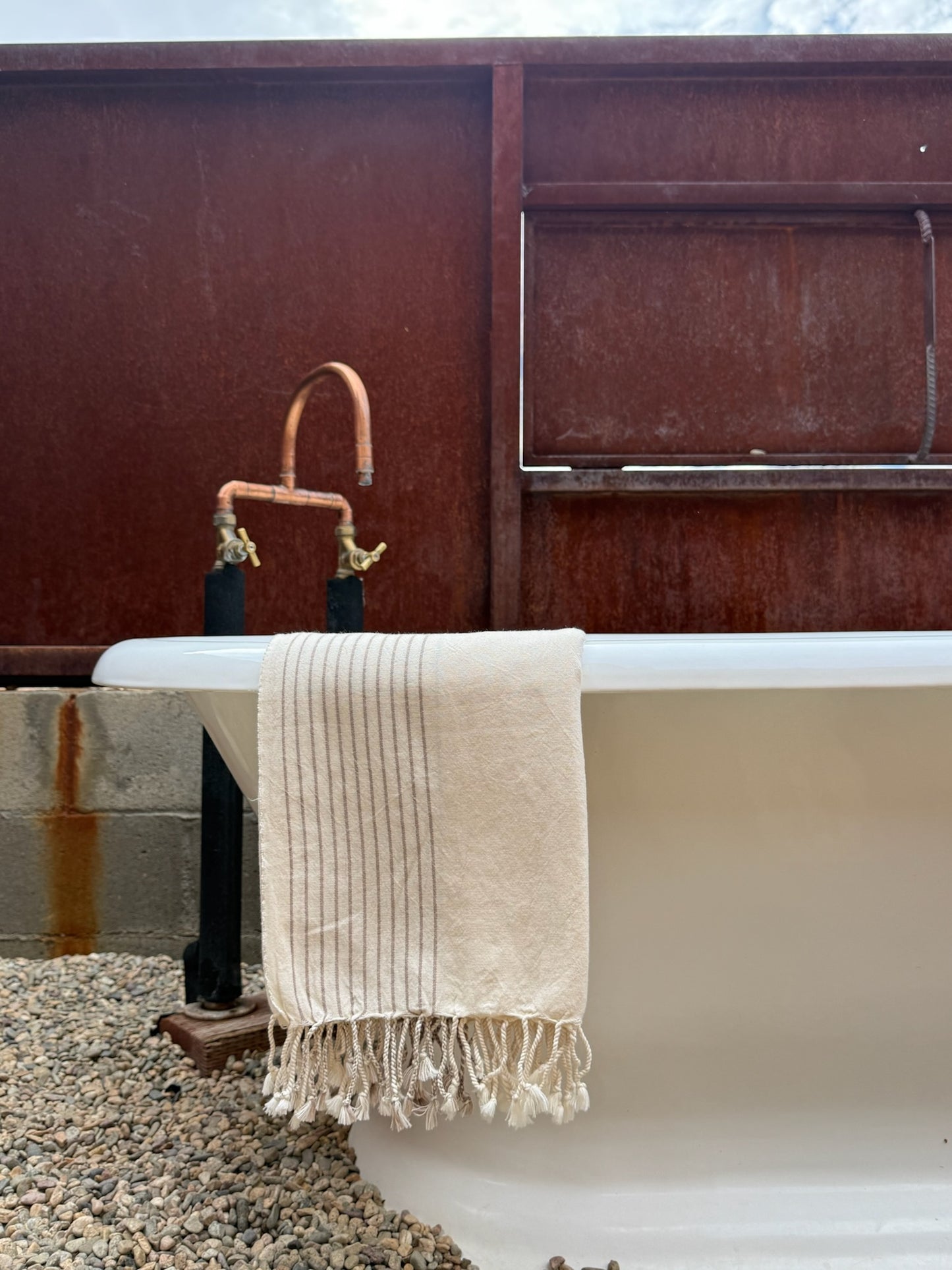 Sand Turkish Cotton Towel