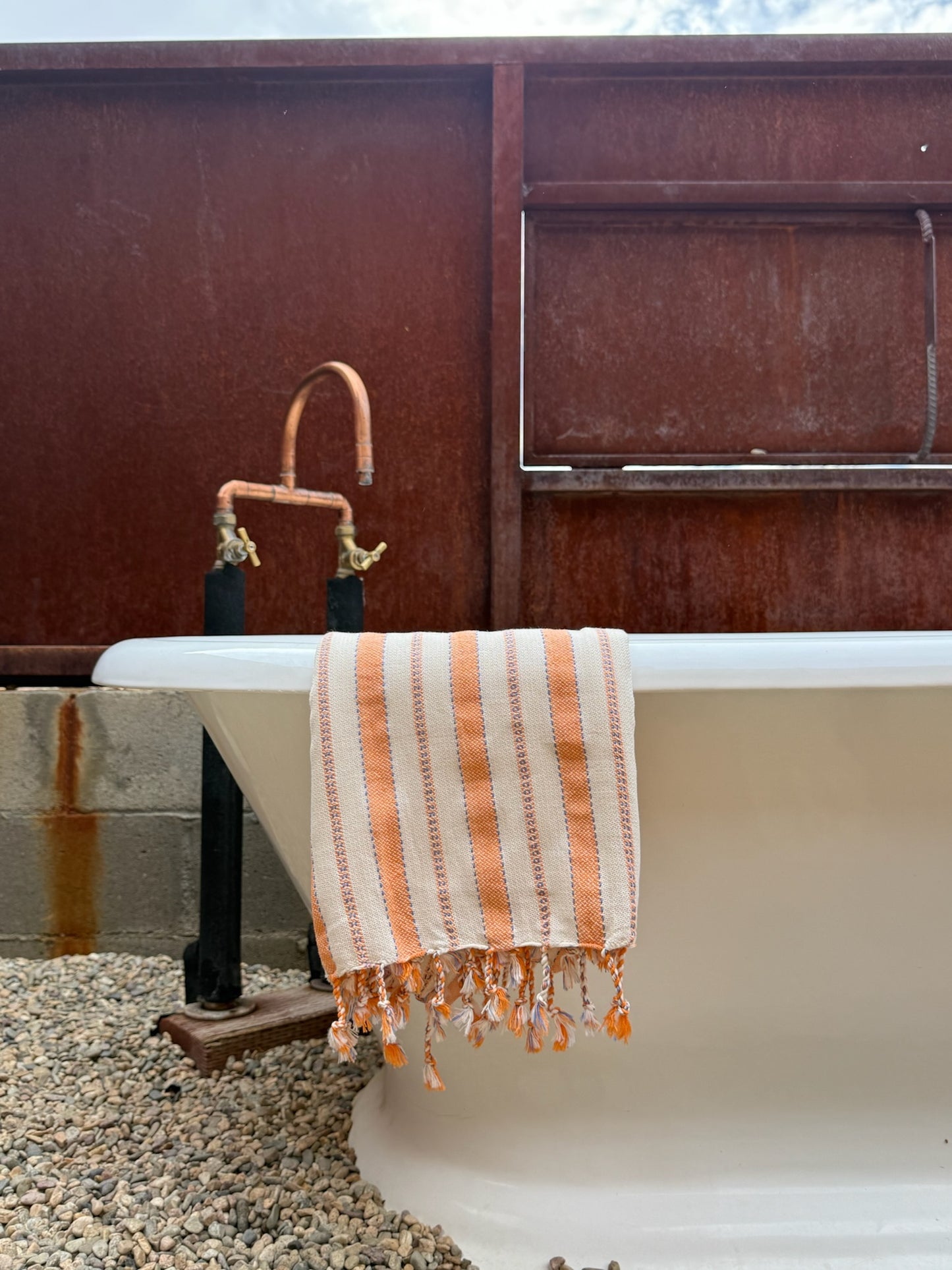 Sunlit Turkish Cotton Towel